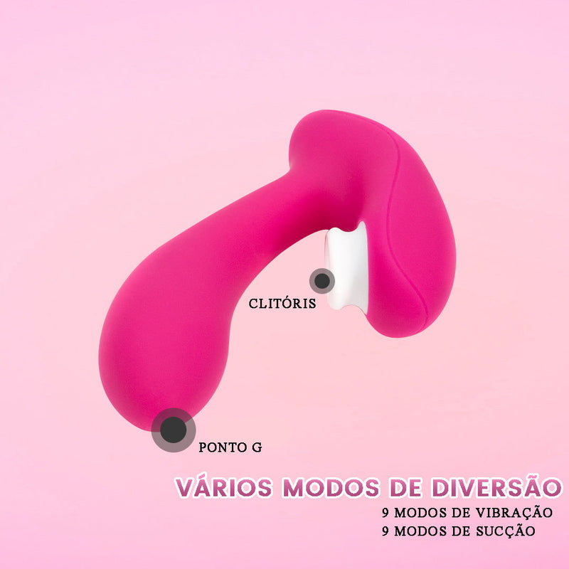 Lulu - Vibrador Sugador Clitóris