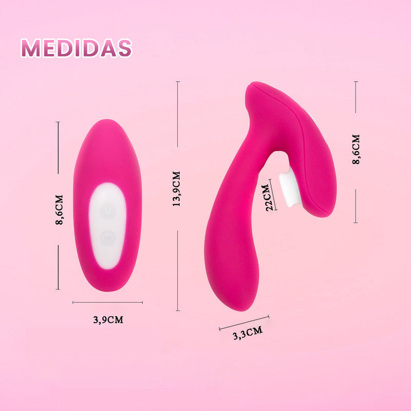 Lulu - Vibrador Sugador Clitóris