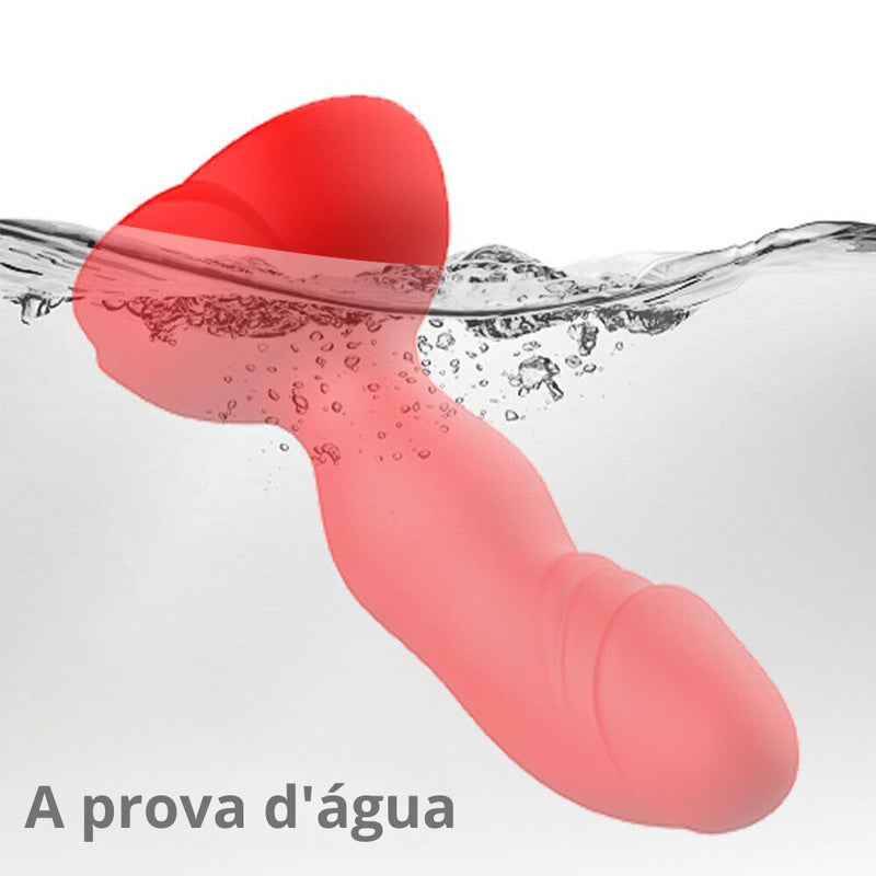 Plug e Vibrador Vênus 10 Modos