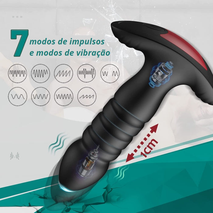 Plug Anal com Vibrador