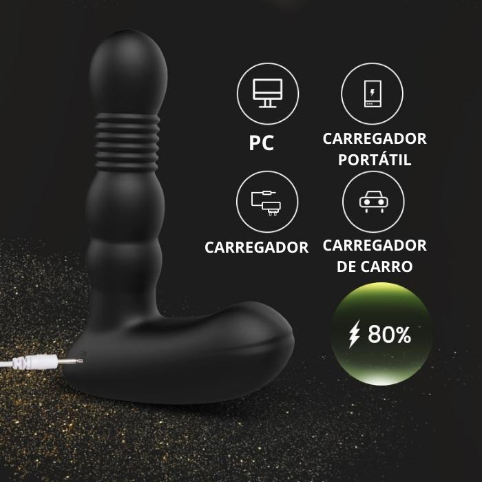 Plug Anal com Vibrador