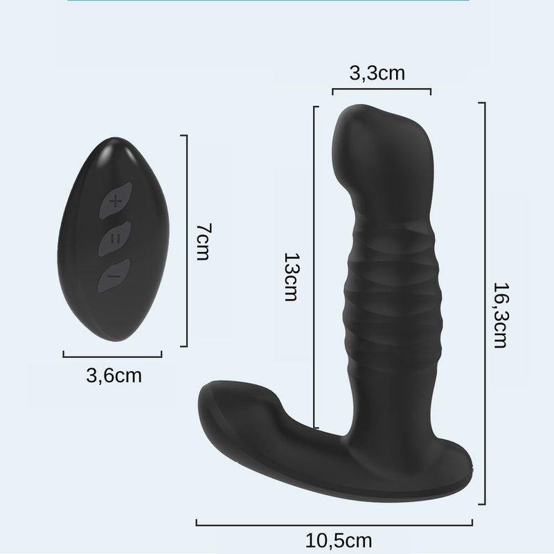 Massageador e Vibrador de Próstata Anal