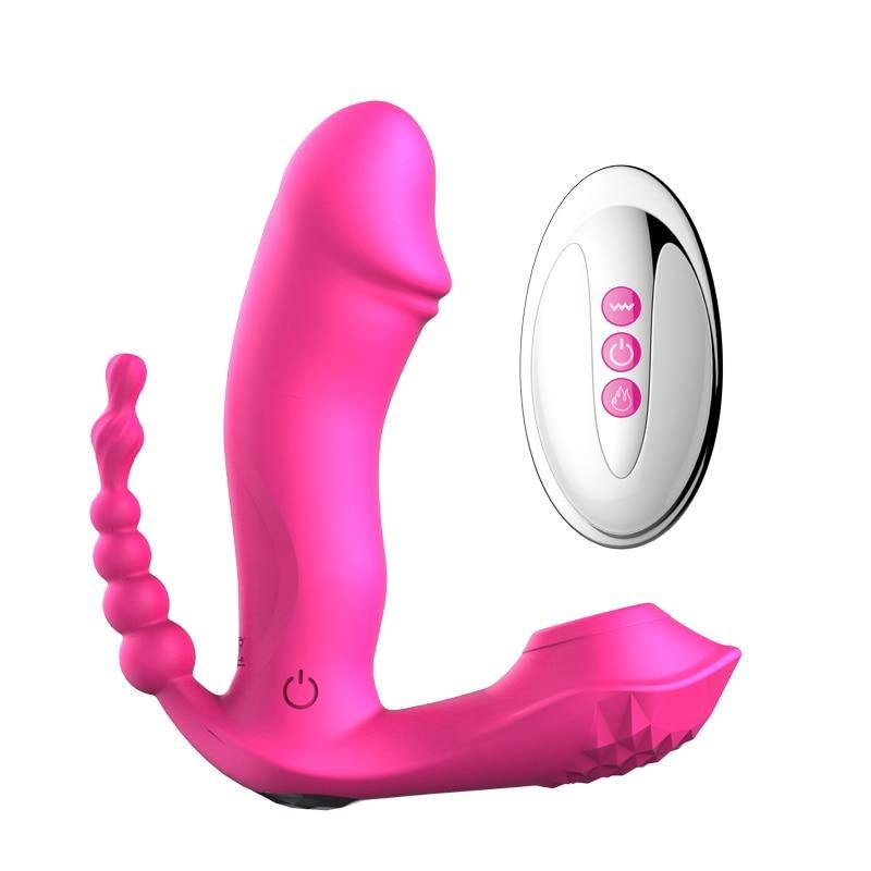 Vibrador Ponto G 3 em 1