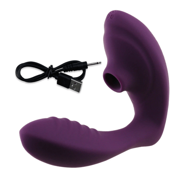 Vibrador e sugador 10 níveis