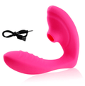 Vibrador e sugador feminino 